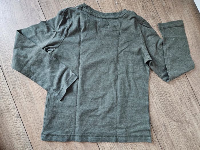 T.shirt manches longues kaki Lapins crétins 6 ans - photo numéro 6