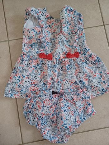Robe et bloomer Sergent major 12 mois
