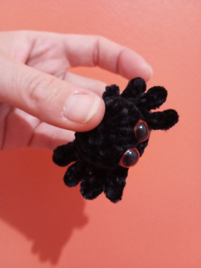 Halloween : petite araignée au crochet. - photo numéro 7
