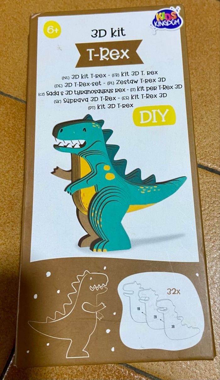 Kit 3D t-rex bon état