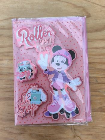 Carte anniversaire 3D Minnie neuve