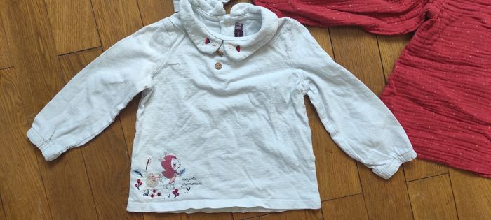Lot de 6 tee shirt manches longues 86cm - photo numéro 3