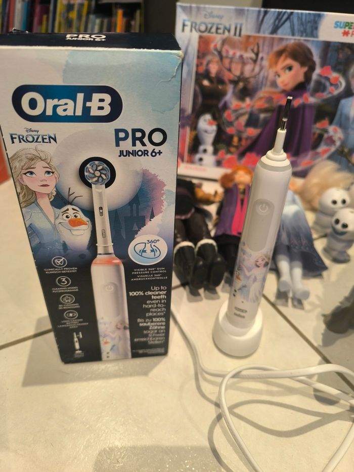 Reine des neiges brosse à dents