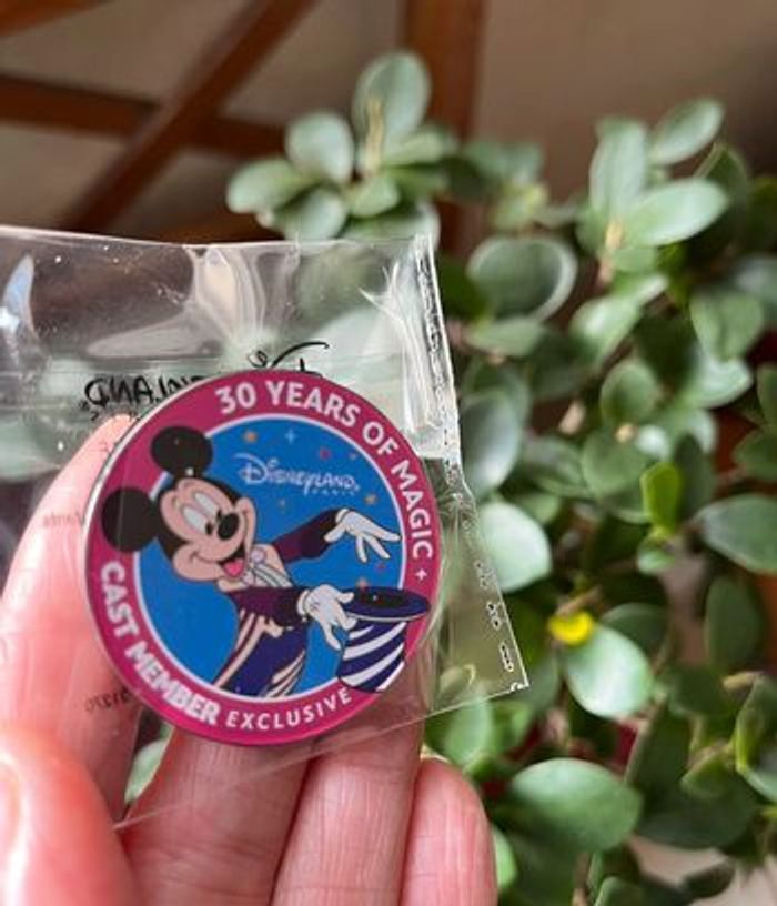 Pin’s cast member exclusive 30ème anniversaire Disneyland Paris