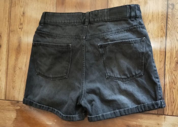 Short femme jean noir - photo numéro 2