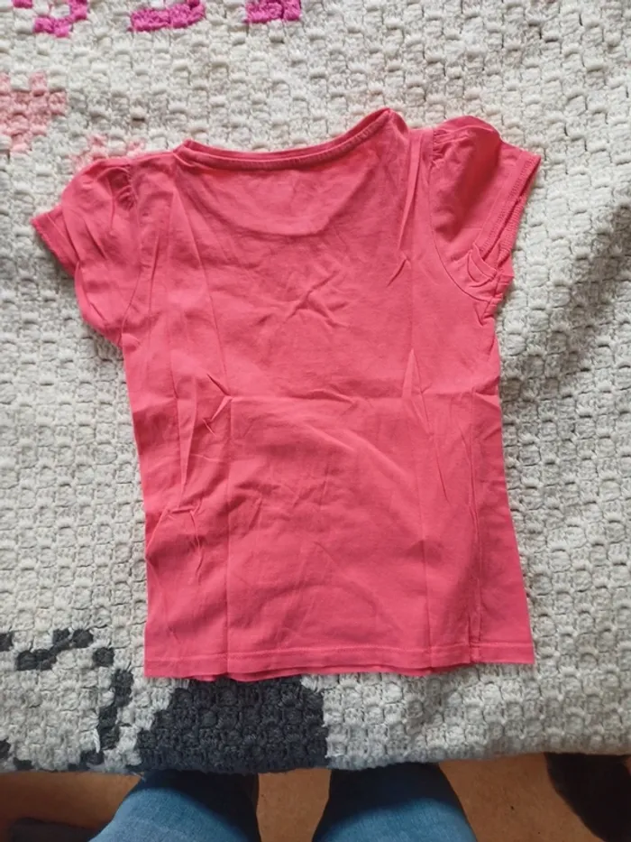 Tee shirt fuschia - photo numéro 2