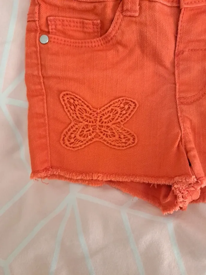 Short orange Verbaudet - photo numéro 2