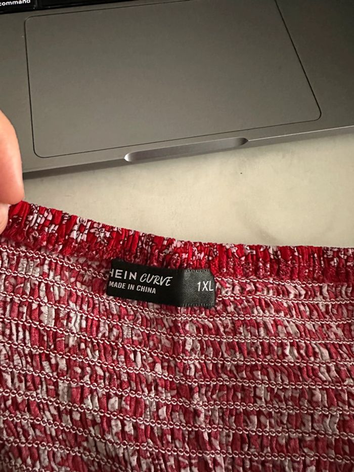 SheIn Robe à motif fleuri avec fentes - photo numéro 5