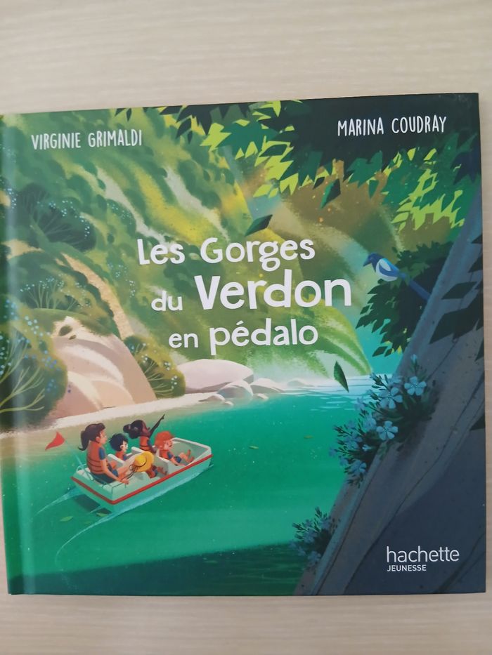 Livre d histoire pour enfants les gorges du verdon en pedalo - photo numéro 5