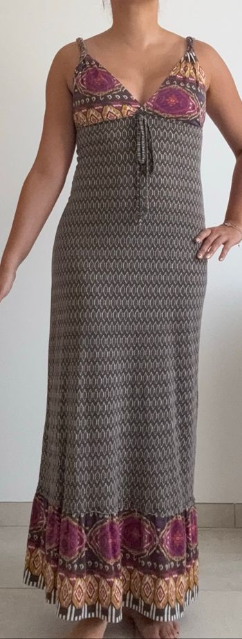 Robe longue bohème 🧡💜