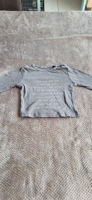 T shirt taille 3 mois