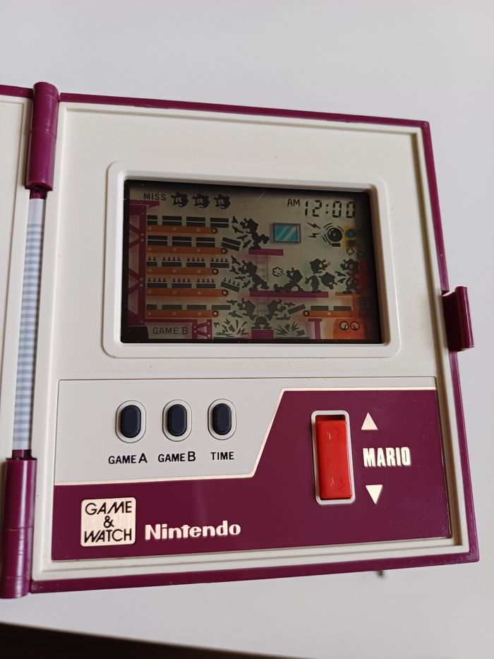 Jeu électronique Nintendo game and watch Mario Bros - photo numéro 4