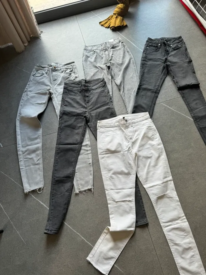 Lot jeans, short, jupe - photo numéro 4