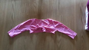 boléro 12 mois fushia