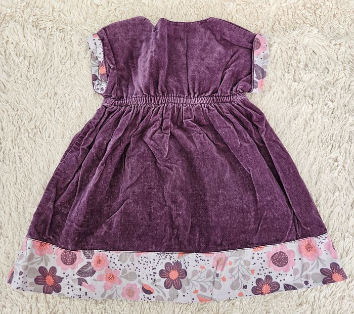 Robe en velours 3 ans - photo numéro 2