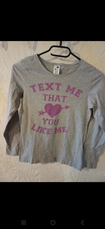 T.shirt fille taille 12 ans