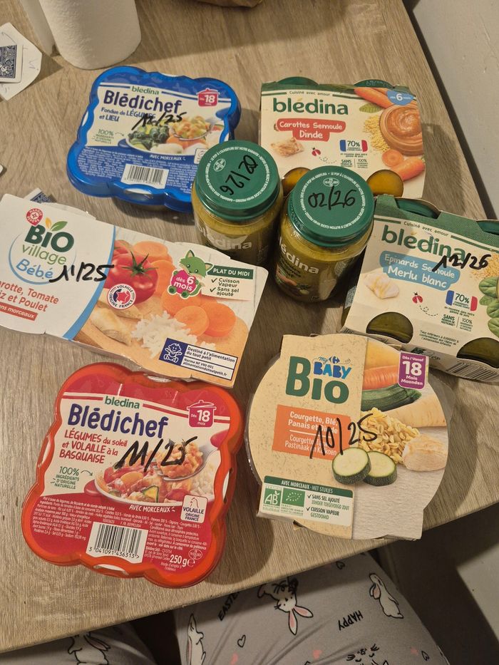 Repas bébé