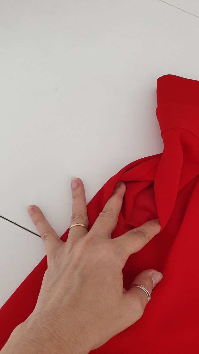 Pantalon rouge Etam en 36 - photo numéro 8