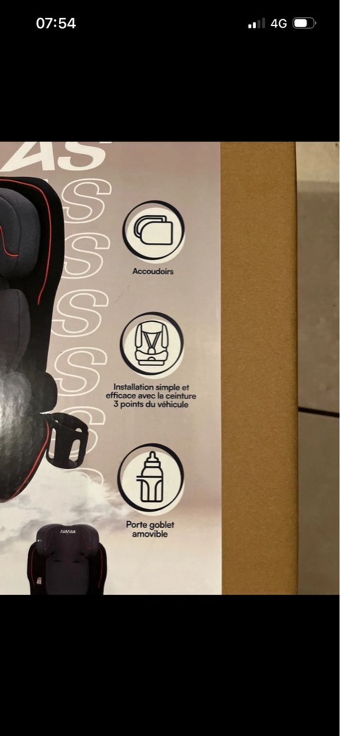 Siège auto Nania évolutif neuf - photo numéro 3