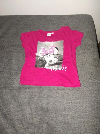Tee shirt minnie