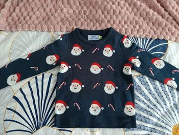 Pull noël la fabrique des garçons 4ans tbe