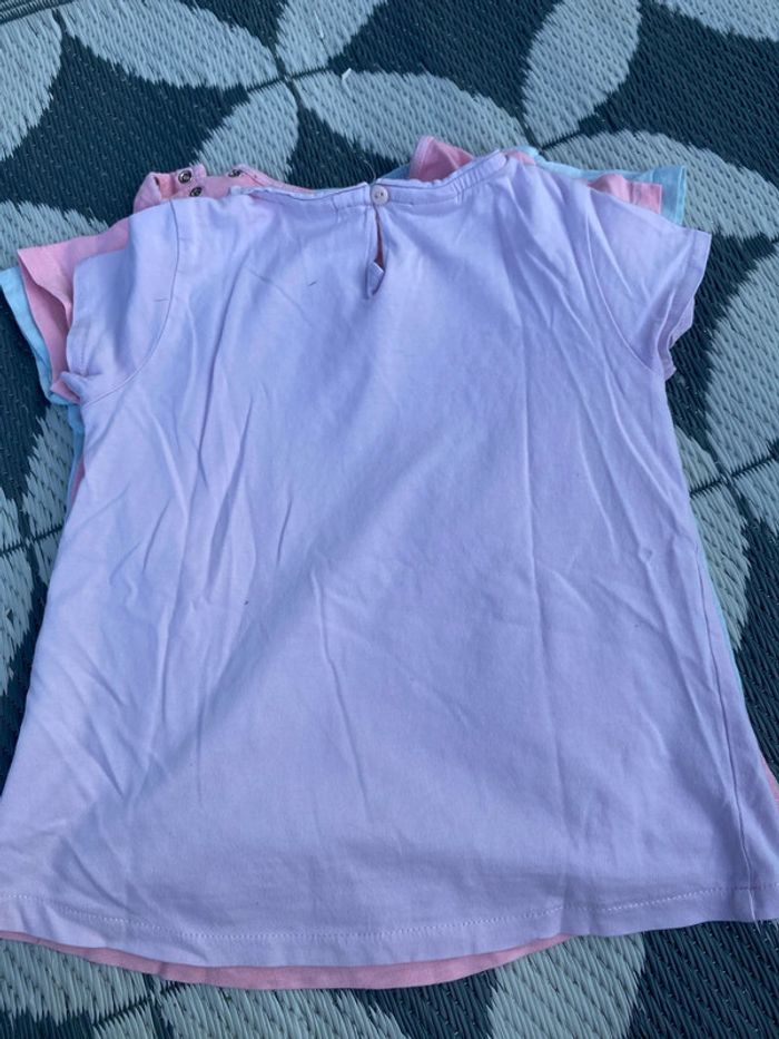 Lot de 4 t shirt Zara babygirl - photo numéro 12