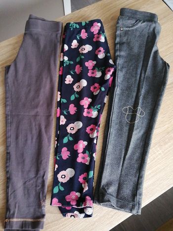 Lot de 3 leggings 4/5ans