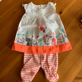 Ensemble robe bébé