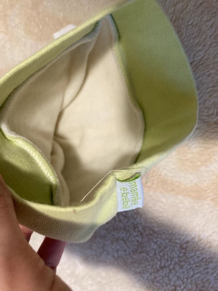 Bonnet vert natura brasil mamae e bébé - photo numéro 2
