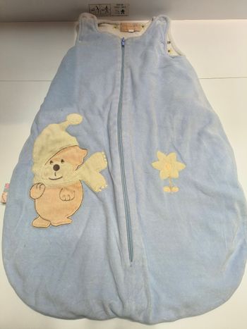 Gigoteuse turbulette ourson 3-9 mois hiver