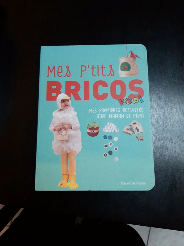 Livre mes petits bricos popi bayard activités manuelles enfant