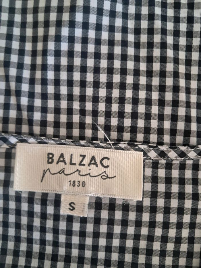 Balzac blouse vichy T.36/38 en tbe - photo numéro 10