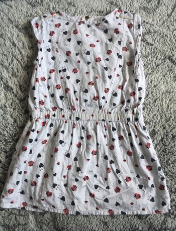 Robe blanche à motifs Tape à l’œil - 24 mois