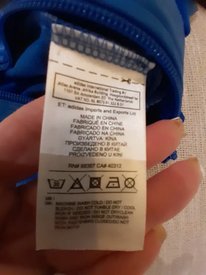Ensemble survêtement enfant, Marque Adidas, taille 6/9mois - photo numéro 8