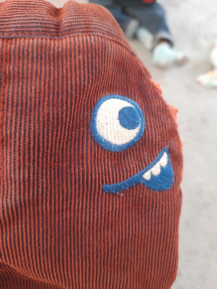 Pantalon velours chaud 9 mois - photo numéro 4