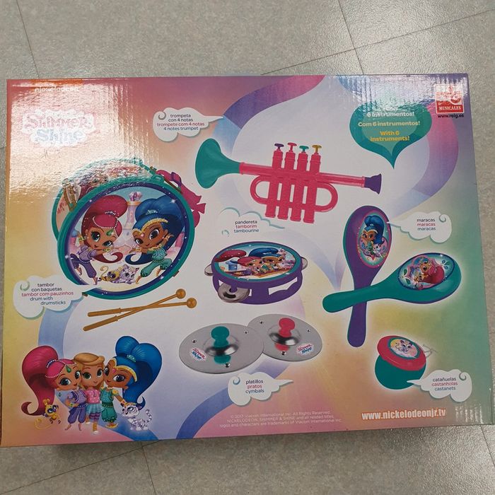 Coffret 6 instruments Shimmer and Shine - photo numéro 2