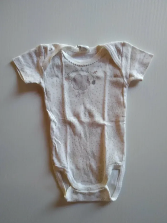 Lot de 6 Bodies Fille Manches Courtes - photo numéro 6