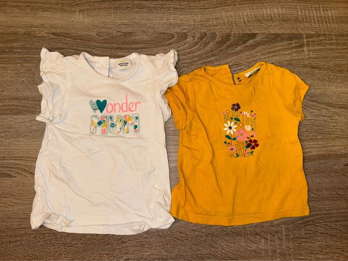 Lots de blouses été taille 71 cm