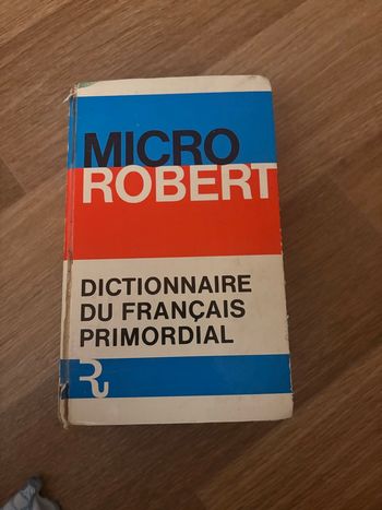 Dictionnaire micro Robert