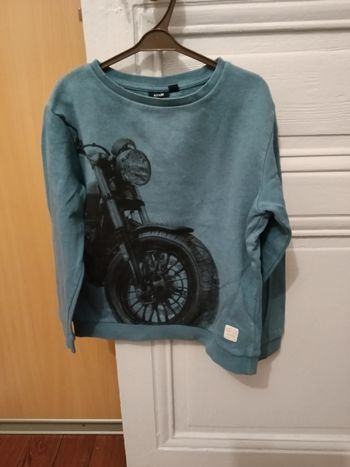 Sweat Kiabi bleu et noir