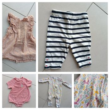 Lot vêtements printemps/été - 9 mois