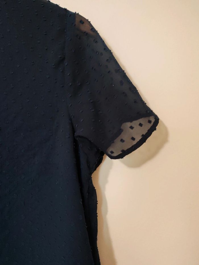 Très jolie robe de grossesse bleu marine - photo numéro 4