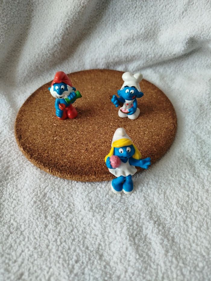Lot de 03 figurines The Smurfs