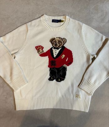 Polo Bear Ralph Lauren Blanc 