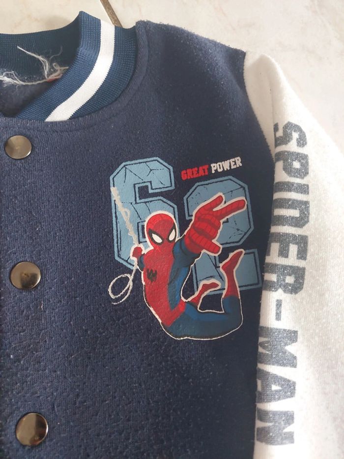 Veste spider-man garçon - photo numéro 3