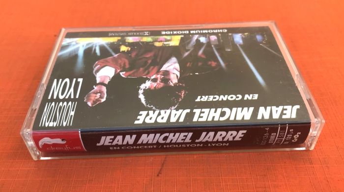 Cassette audio Jean Michel Jarre En concert Houston Lyon (1987) Disques Dreyfus FDM 36147-4 - photo numéro 3