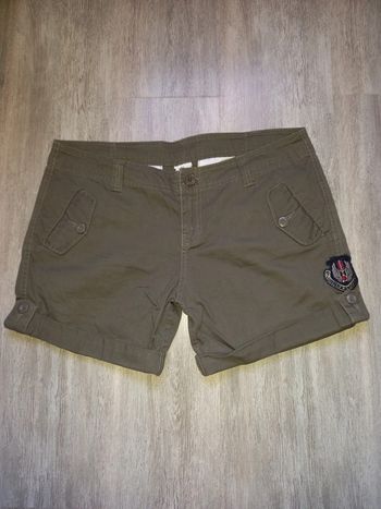 short gris en coton taille 40