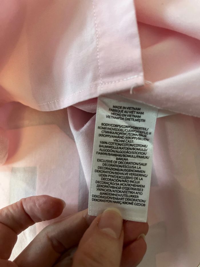 Chemise tunique manches longues logo arrière 10 ans - Ralph Lauren - photo numéro 6