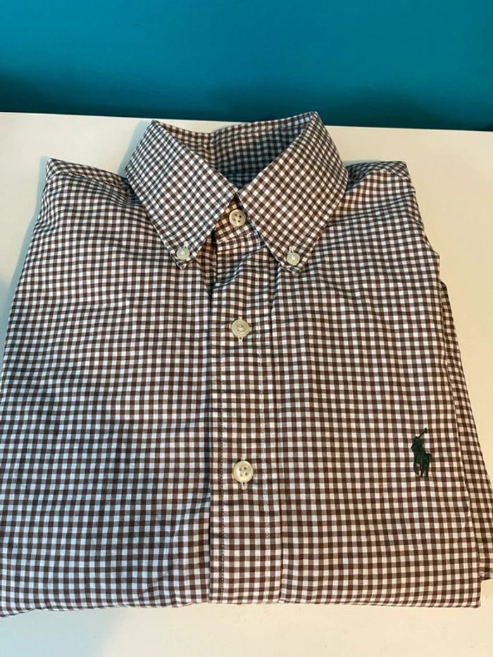 Chemise manches longues Ralph Lauren slim fit taille S - photo numéro 2