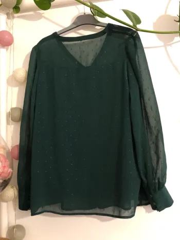 Blouse verte